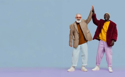 medarbetare high five